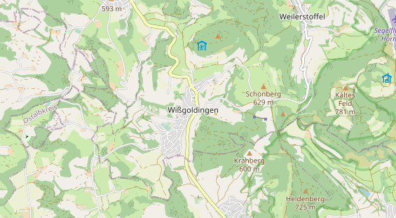 Monteurzimmer auf Karte