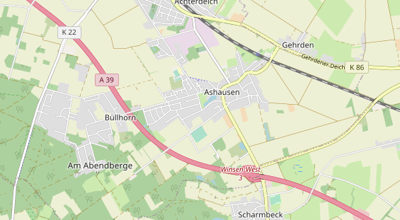 Monteurzimmer auf Karte