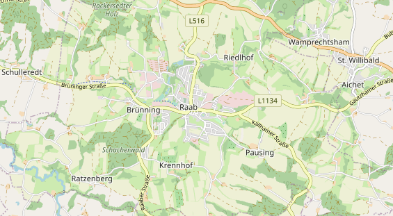 Monteurzimmer auf Karte