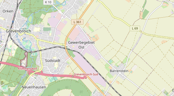 Monteurzimmer auf Karte