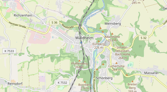 Monteurzimmer auf Karte
