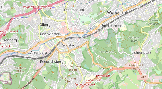 Monteurzimmer auf Karte