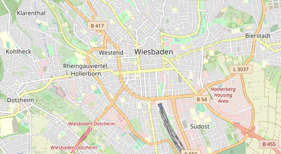 Monteurzimmer auf Karte