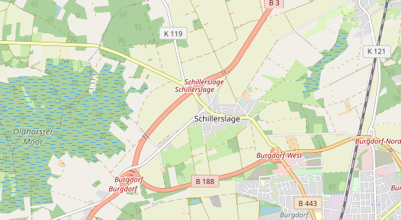 Monteurzimmer auf Karte