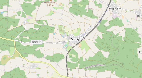 Monteurzimmer auf Karte