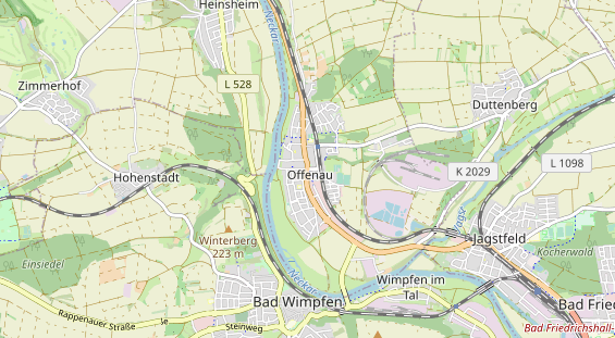 Monteurzimmer auf Karte