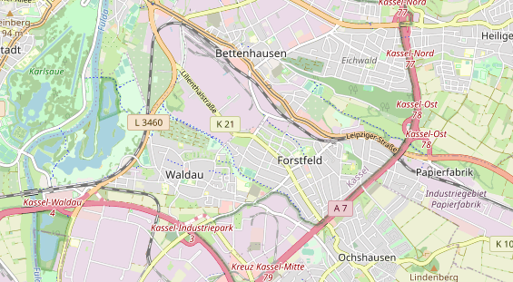 Monteurzimmer auf Karte