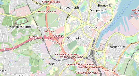 Monteurzimmer auf Karte