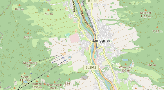 Monteurzimmer auf Karte
