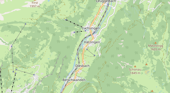 Monteurzimmer auf Karte
