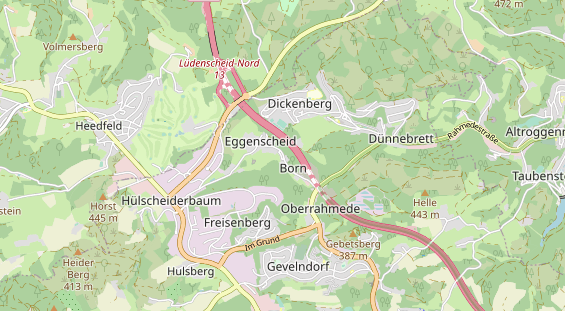 Monteurzimmer auf Karte