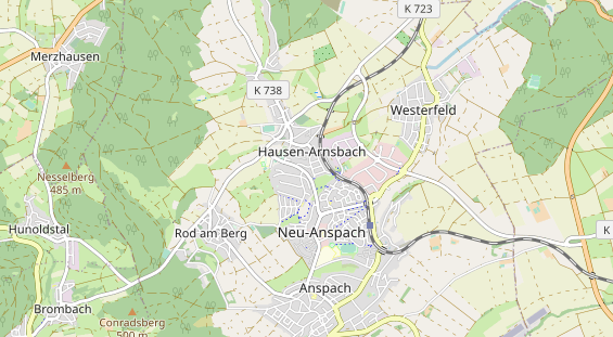 Monteurzimmer auf Karte