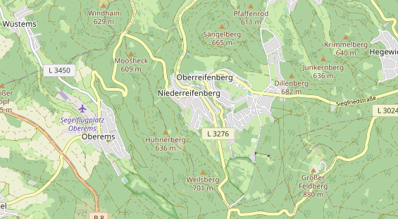 Monteurzimmer auf Karte