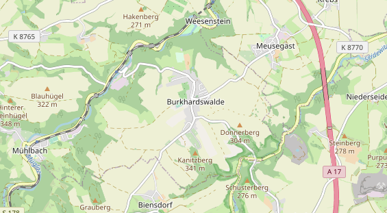 Monteurzimmer auf Karte