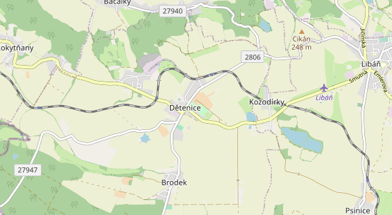 Monteurzimmer auf Karte