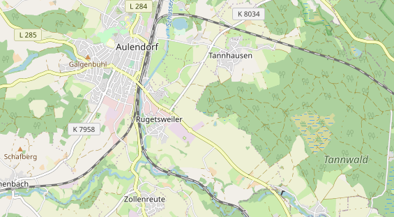 Monteurzimmer auf Karte