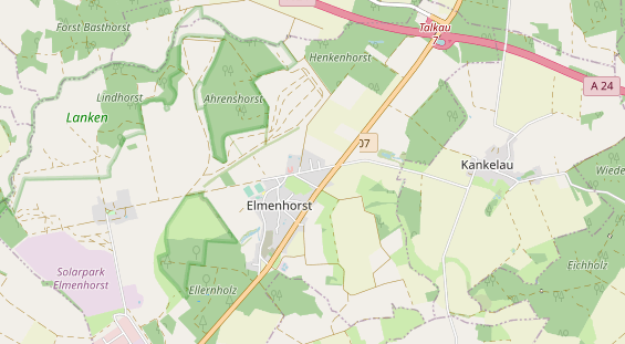 Monteurzimmer auf Karte