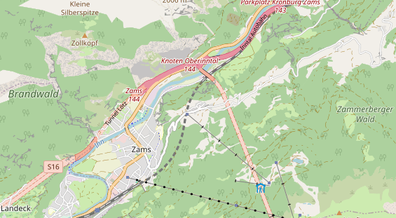 Monteurzimmer auf Karte