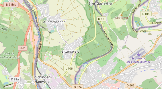 Monteurzimmer auf Karte