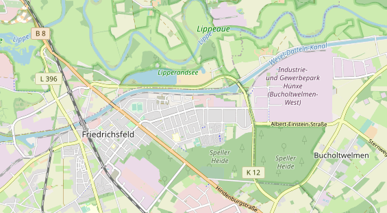 Monteurzimmer auf Karte