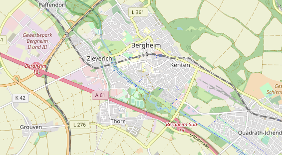 Monteurzimmer auf Karte