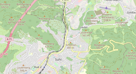 Monteurzimmer auf Karte