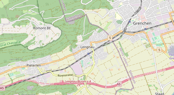 Monteurzimmer auf Karte