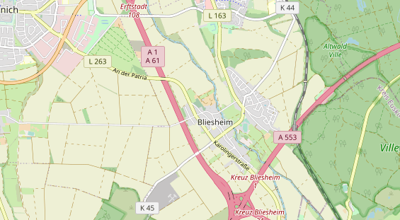 Monteurzimmer auf Karte