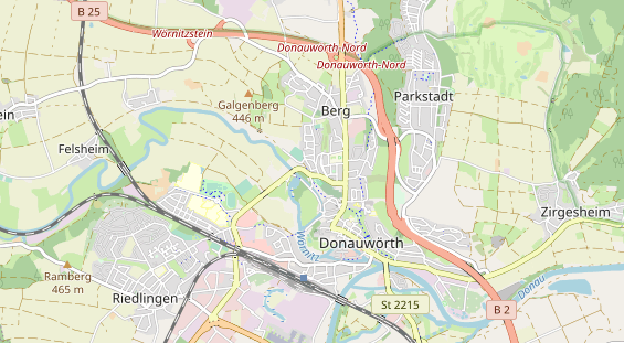 Monteurzimmer auf Karte