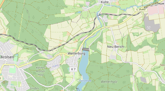 Monteurzimmer auf Karte