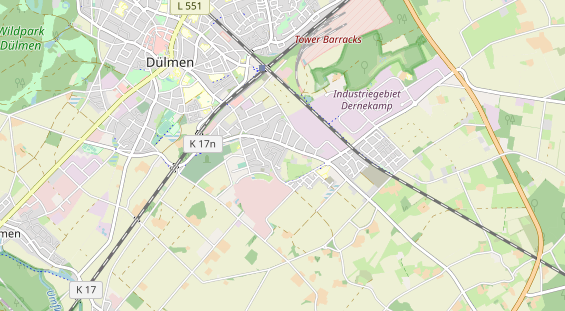 Monteurzimmer auf Karte