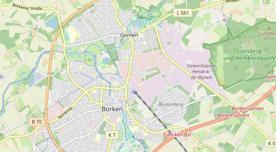 Monteurzimmer auf Karte