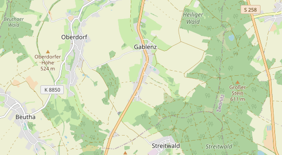 Monteurzimmer auf Karte