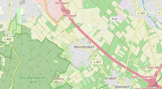 Monteurzimmer auf Karte