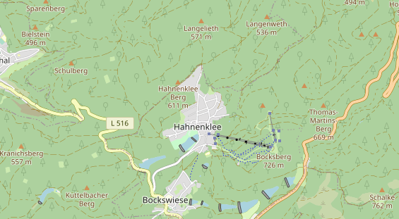 Monteurzimmer auf Karte
