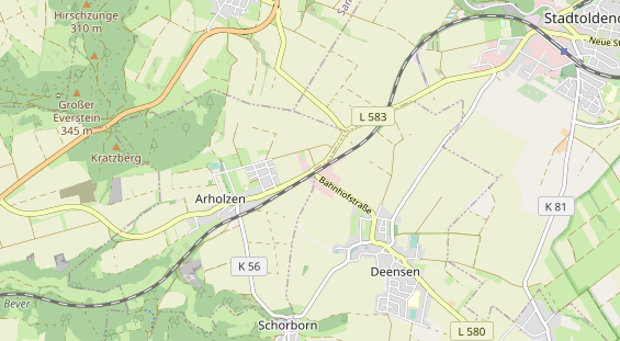 Monteurzimmer auf Karte