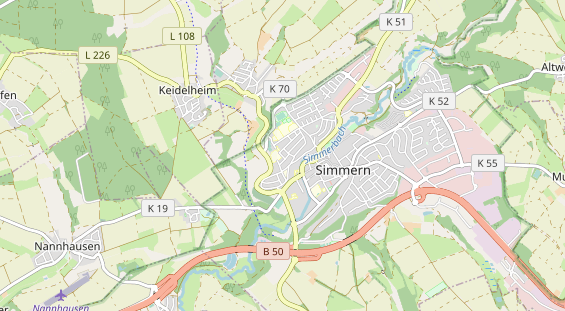 Monteurzimmer auf Karte