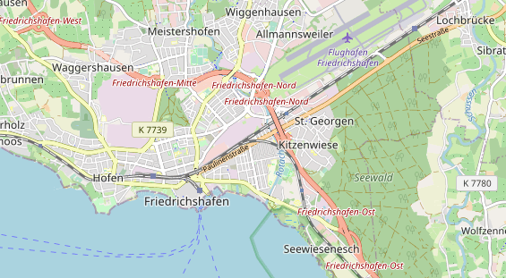 Monteurzimmer auf Karte