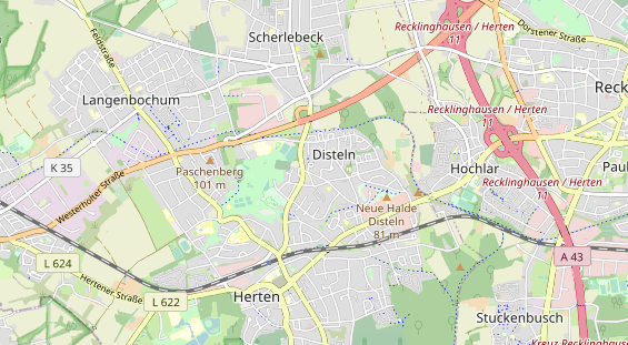 Monteurzimmer auf Karte