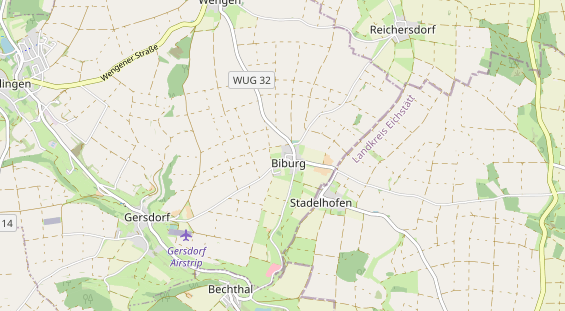 Monteurzimmer auf Karte