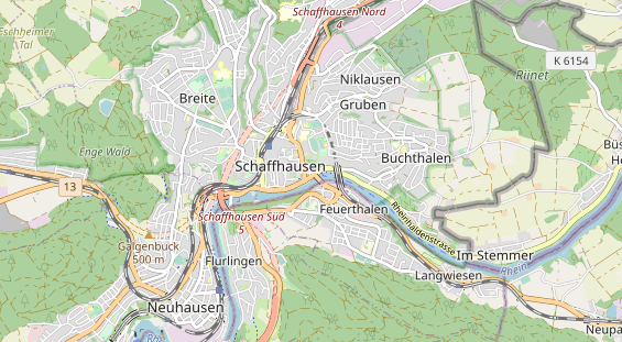 Monteurzimmer auf Karte