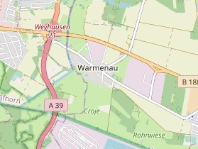 Monteurzimmer auf Karte