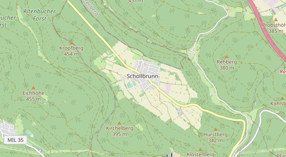 Monteurzimmer auf Karte