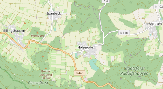 Monteurzimmer auf Karte