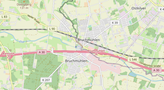 Monteurzimmer auf Karte