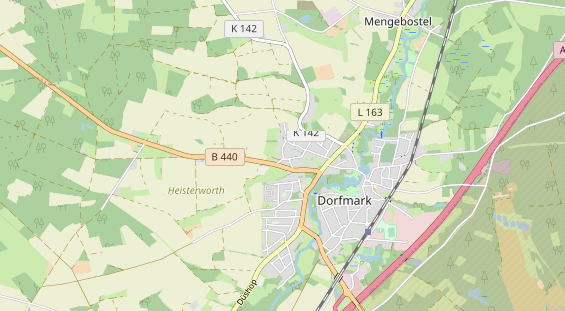Monteurzimmer auf Karte