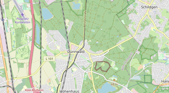 Monteurzimmer auf Karte