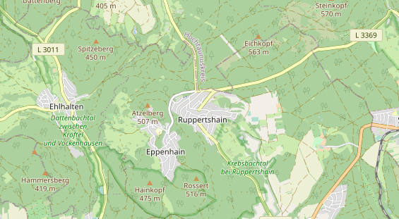 Monteurzimmer auf Karte