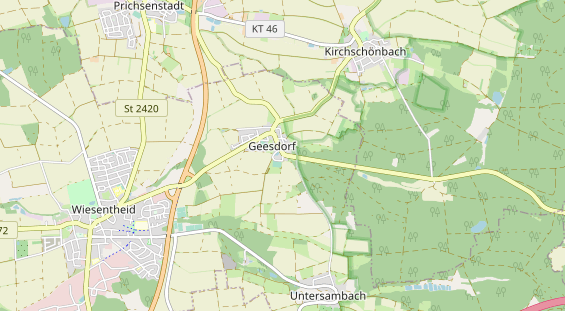 Monteurzimmer auf Karte