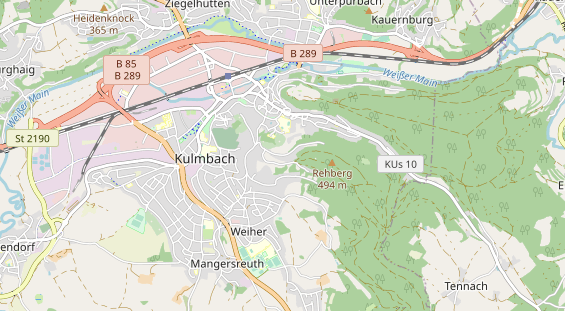 Monteurzimmer auf Karte